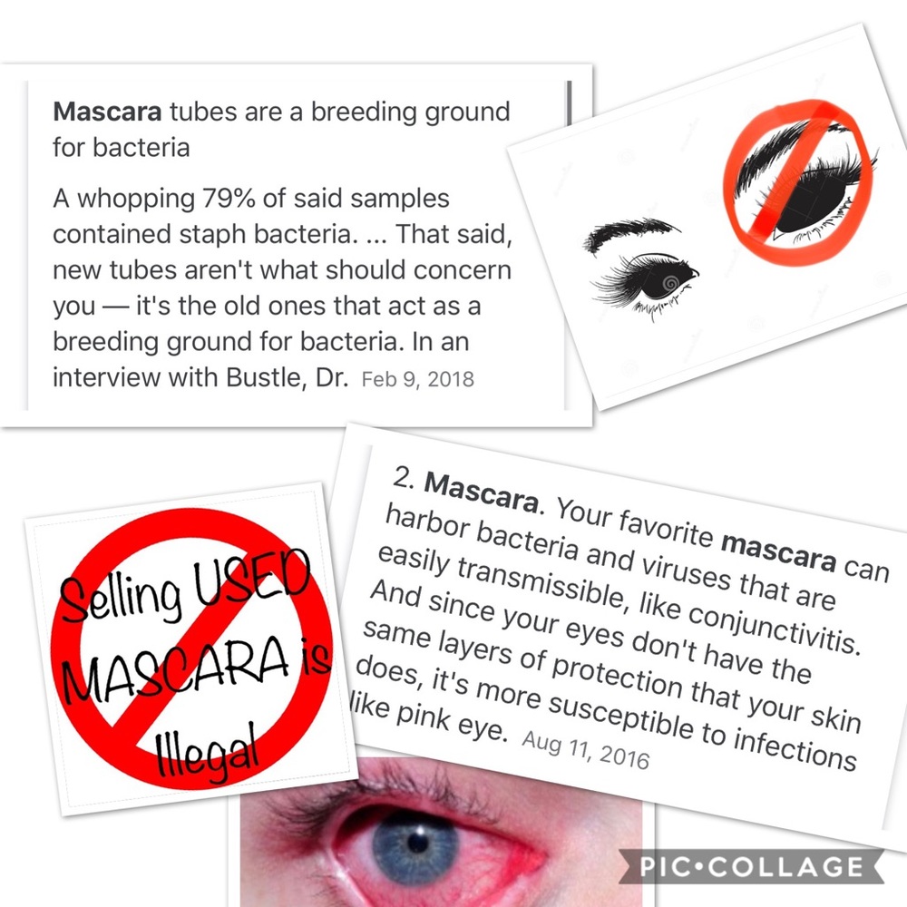 💄 Selling used makeup is unsanitary & NOT allowed